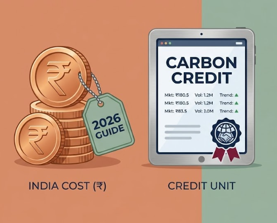 How Much Does a Carbon Credit Cost in India? (2026 Price Guide)