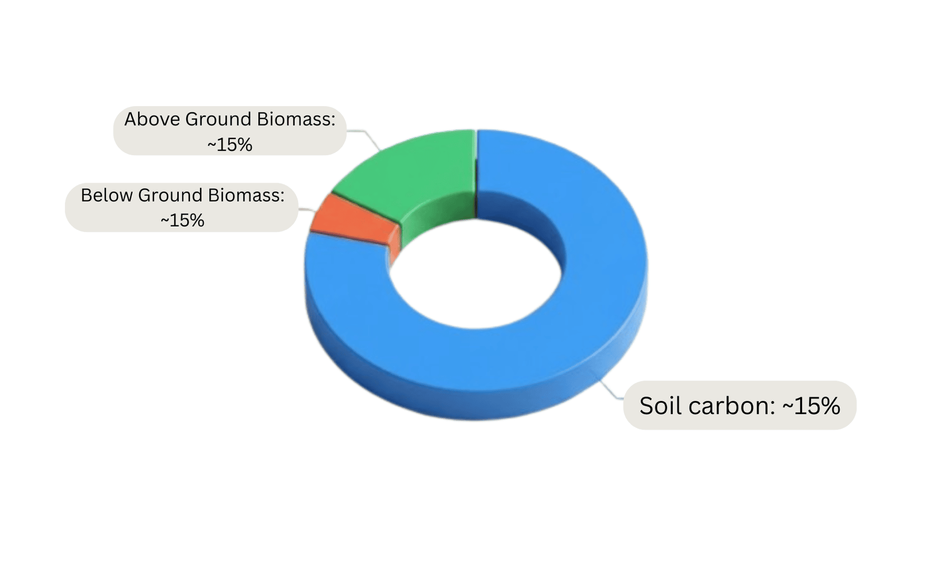 Mangrove Carbon Pool Distribution