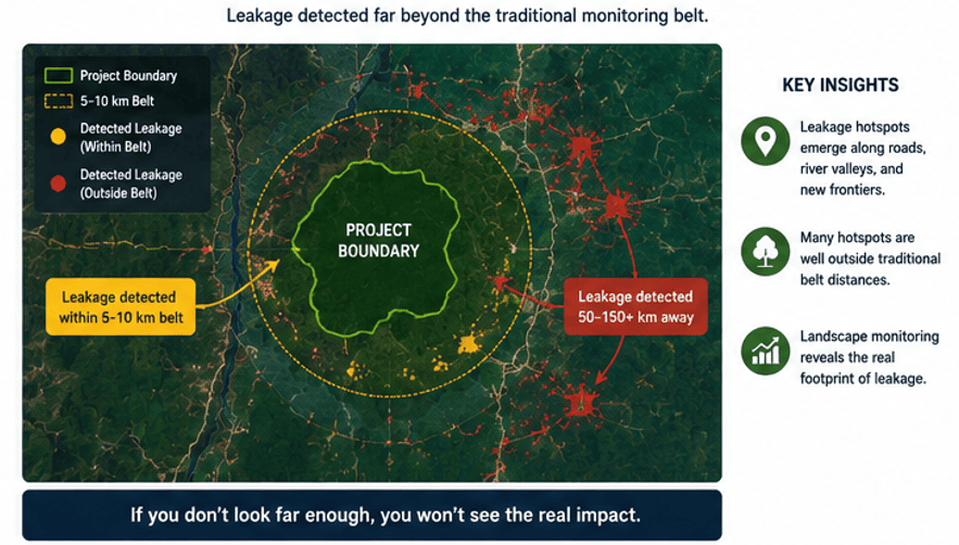 Central Kalimantan leakage case study