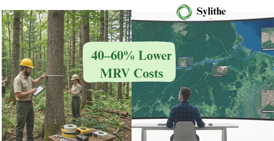 How Sylithe Reduces MRV Costs by 40–60% for Carbon Project Developers